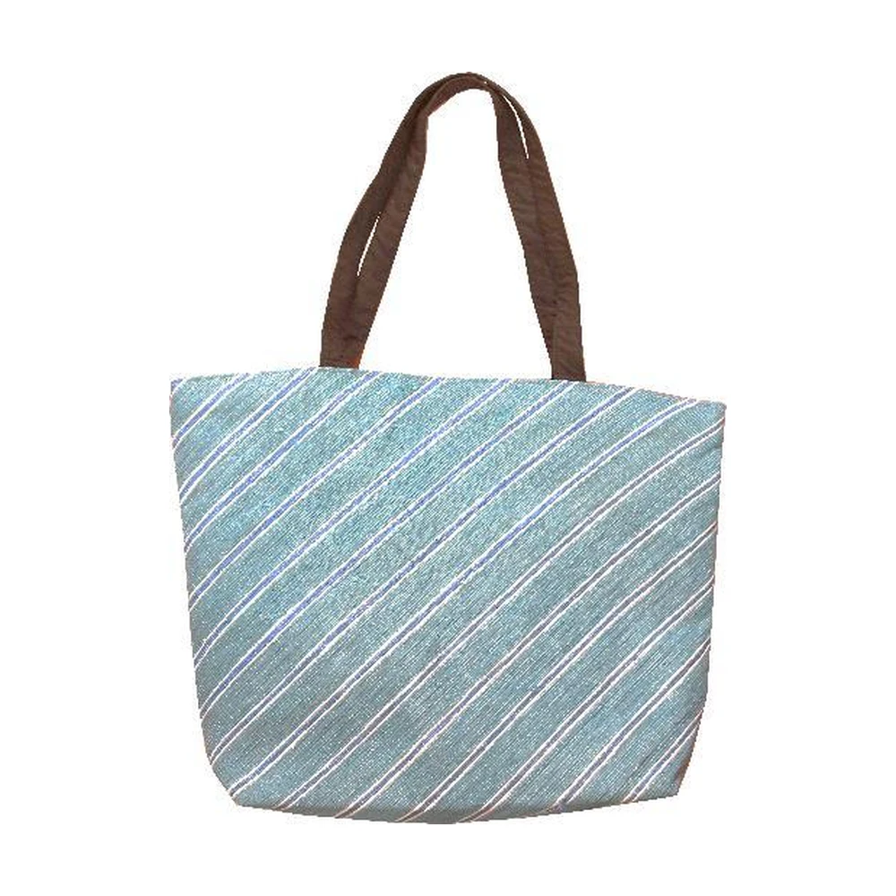 Recycled plastic weaves